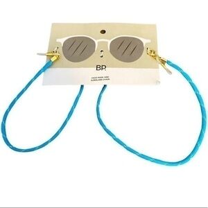 nordstrom BP Sunglass Chain Blue and White New With Tags